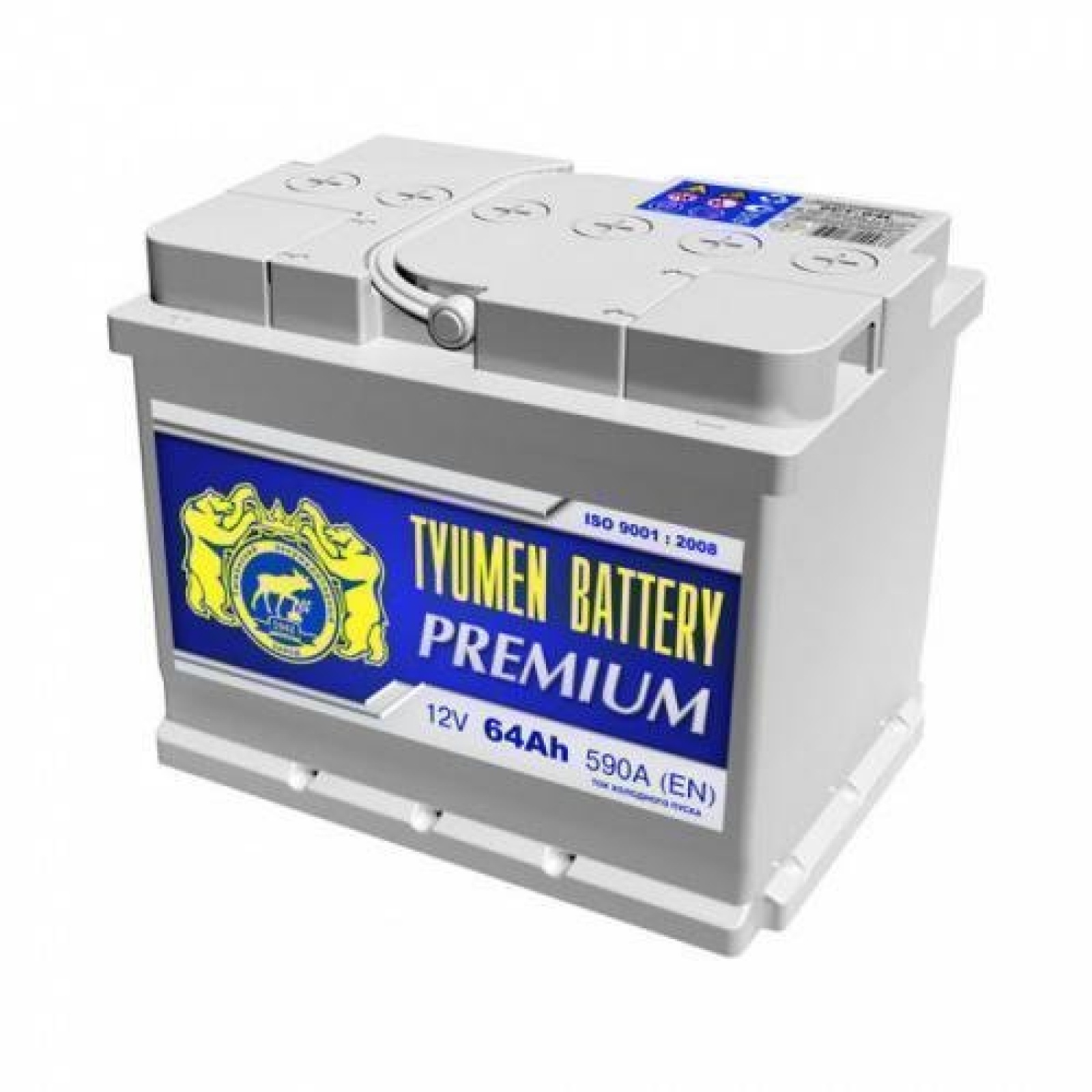 ТЮМЕНЬ PREMIUM 64Ah, 620A