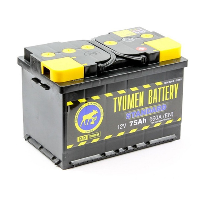 ТЮМЕНЬ Standart 75Ah, 660A