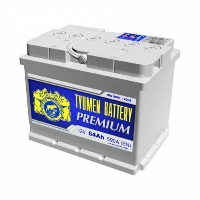 ТЮМЕНЬ PREMIUM 64Ah, 620A