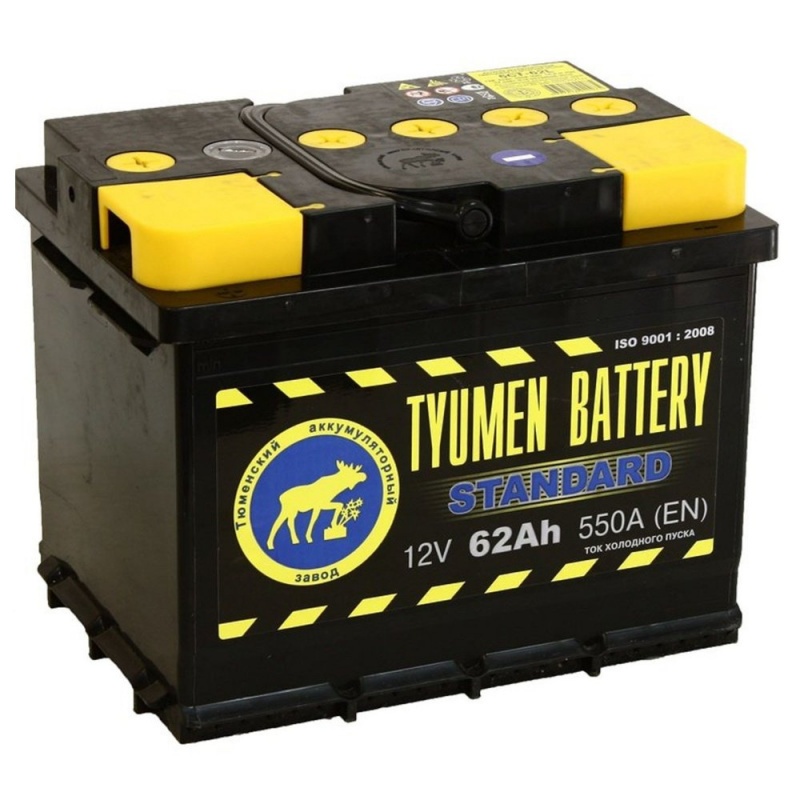 ТЮМЕНЬ Standart 62Ah, 580A
