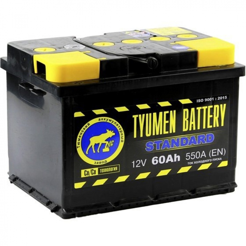 ТЮМЕНЬ Standart 60Ah, 550A